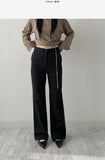 Record Semi Bootcut Cotton Pants