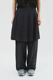 (W) Rinse Dot Skirt Pants