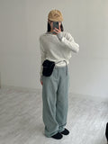 831 Corduroy High-Waist Wide Pants