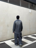 Over-Balloon Cargo Banding Denim