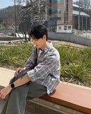 Bion Wrinkle Check Shirt