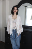 Pony Flower Frill Blouse