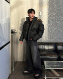 Kid Leather Raccoon Padding