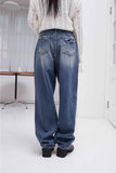 biting wide denim