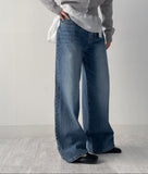 [FW] 562 Brush Wide Denim Pants