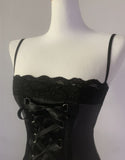 Shadow Corset Lace Top