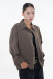 Forte crop shirt jacket
