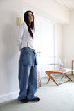 Down Martin Wrap Denim