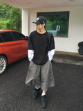 Color Matching Layered Basic Long Sleeve