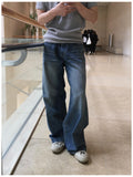 Ness Washed Flare Denim Pants
