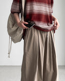 Yuushi Pintuck Wide Pants