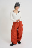 Rust vintage cargo pants