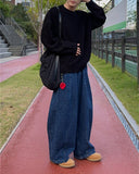 Drop over knit