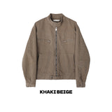 Round Slit Biker Jacket