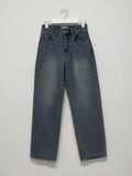 Tin Vintage Semi-Wide Denim Pants