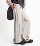 Brit light curved wide pants
