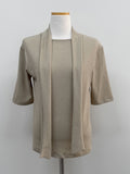 Tie Tension Elbow Length T-shirt