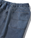 Denim Baggy Half Pants