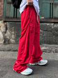 Nylon Snap Layered Pants