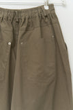Cage Button Wide Pants