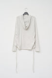 (W) Social Knitted Hoodie