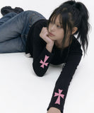 DOT CROSS GRAVE Long Sleeve