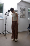buttons split pants