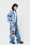(W) Franky Dot Zip Jacket