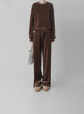 Velour Training Sweatshirt