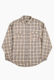 Western check over shirt
