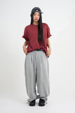 Semi-cropped daily t-shirt