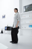 cut out black pants