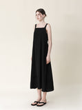 Neillo pintuck sleeveless long one piece