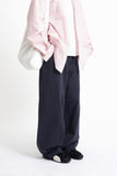 Max Wide Curved Twill Pants