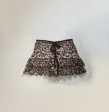 Kitoya y2k leopard two piece
