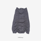 Celine shirring long skirt