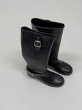 Horse Buckle Long Boots