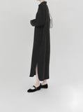 Lehen Collar Corduroy Long One Piece