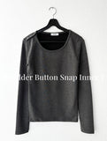 Shoulder Button Snap Inner T