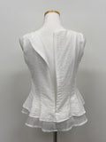 [Scarf SET] Liber Frill Sleeveless Blouse