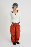 Scoop ribbed cardigan