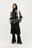 End-knee flared skirt