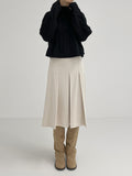 Jessie Brushed Pleated Skirt