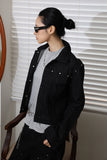 Rivet Crop Denim Jacket