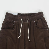 Cozy Corduroy One-Tuck Pants