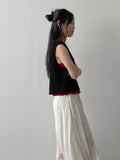 Boucle Two Button Overfit Vest