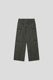 Flat Cargo Washed Pants