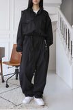 Nylon course jumpsuit