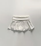 Pinia low-waist flare skirt