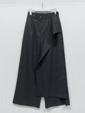 Wrap Banding Wide Slacks